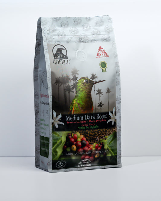Medium Dark Roast Colombian Coffee Ground | Cocuy Coffee