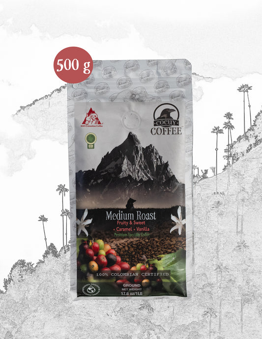 Single-Origin Colombian Arabica Medium Roast Ground Coffee | Cocuy Coffee