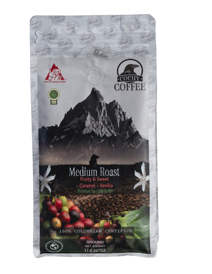 Single-Origin Colombian Arabica Medium Roast Ground Coffee | Cocuy Coffee